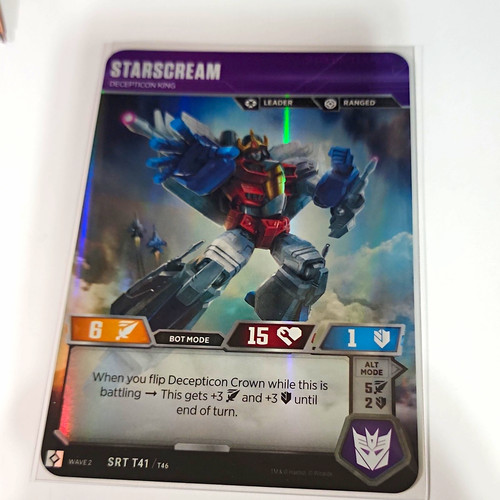 Starscream decepticon king - starscream,