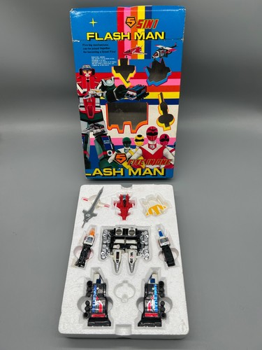 Flash man five - one, robot