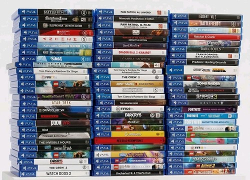 Giochi ps4 playstation 4 - giochi,
